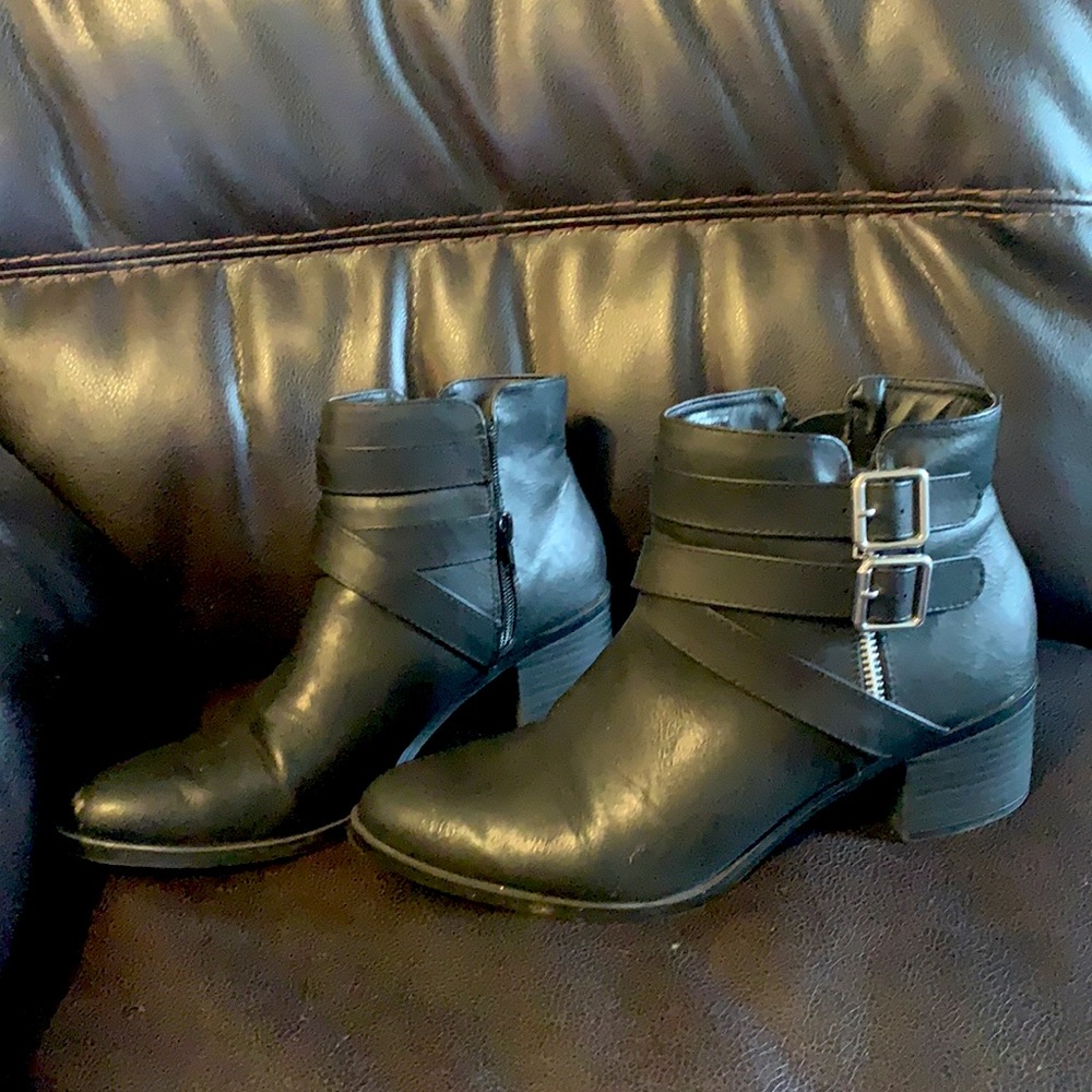 Black booties